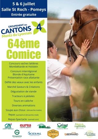 Le comice des 4 cantons à Pomeys les 5 et 6 juillet !