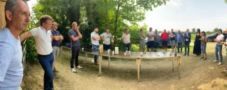 Dialogue avec les agriculteurs à Quincieux