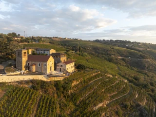 Quand l’automne sublime les coteaux rhodaniens